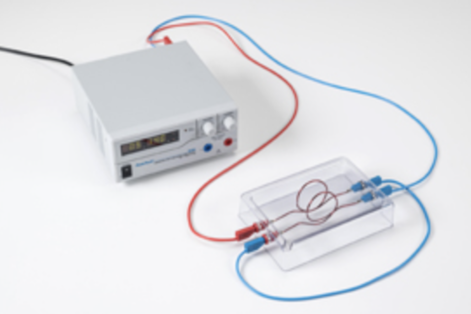 Displaying lines of magnetic flux